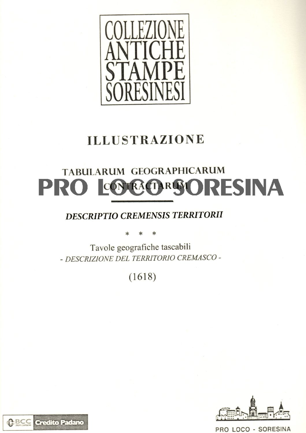 PRO LOCO SORESINA APS